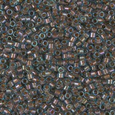Miyuki delica Beads 11/0 - Topaz lined aqua ab DB-1775